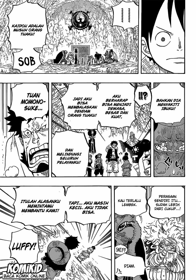 One Piece Chapter 819 Momonosuke, Putra Mahkota Klan Kouzuki - 155