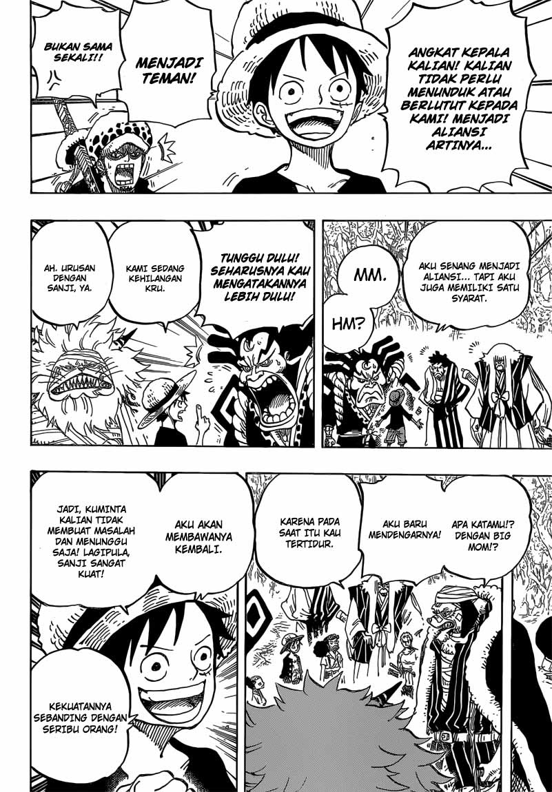 One Piece Chapter 819 Momonosuke, Putra Mahkota Klan Kouzuki - 161