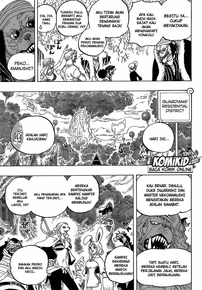 One Piece Chapter 819 Momonosuke, Putra Mahkota Klan Kouzuki - 163