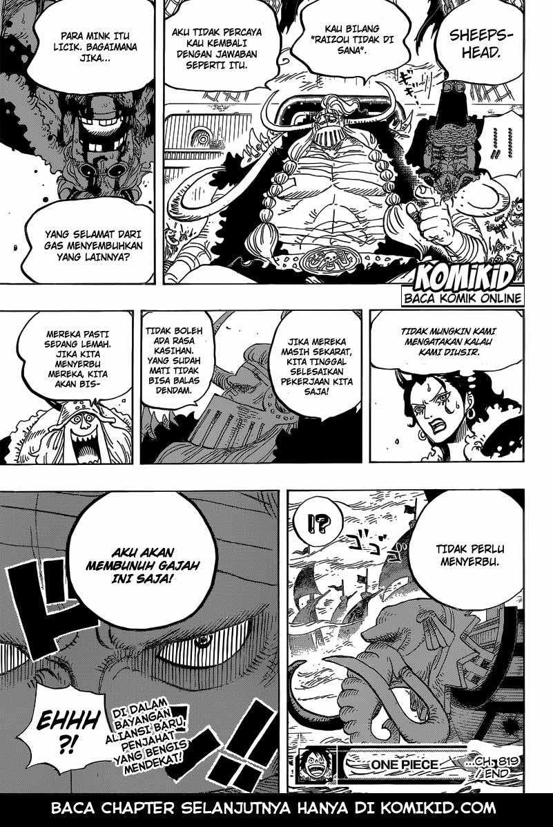 One Piece Chapter 819 Momonosuke, Putra Mahkota Klan Kouzuki - 167