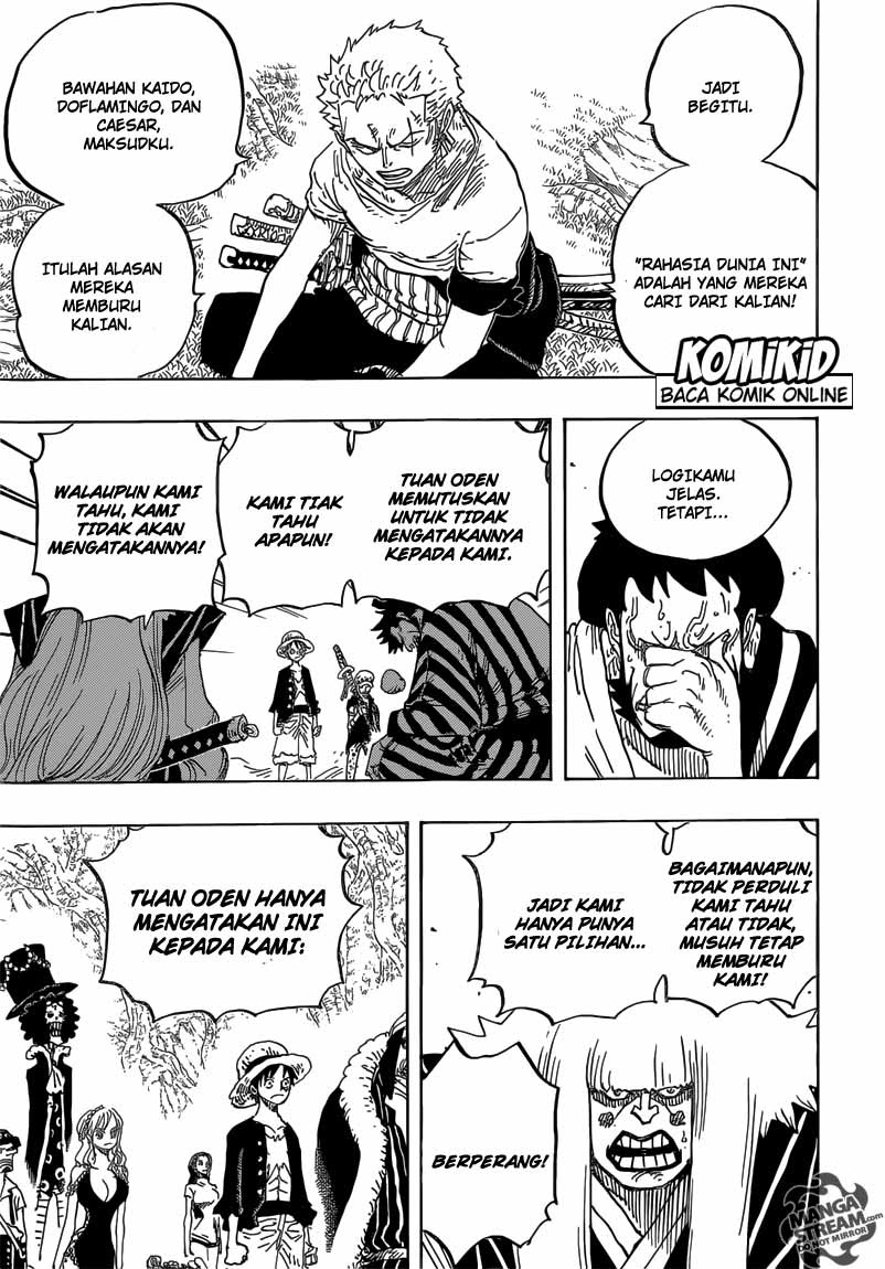One Piece Chapter 819 Momonosuke, Putra Mahkota Klan Kouzuki - 139