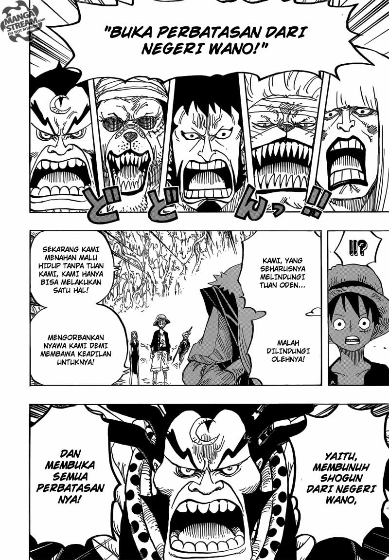 One Piece Chapter 819 Momonosuke, Putra Mahkota Klan Kouzuki - 141