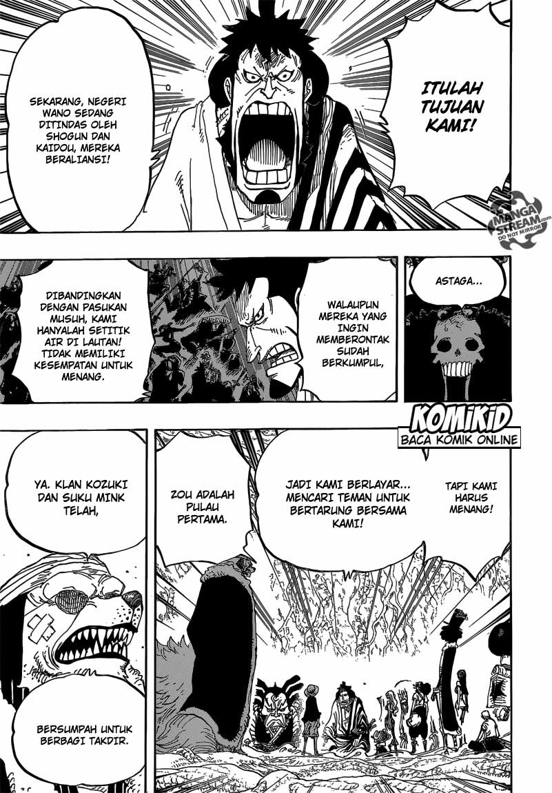 One Piece Chapter 819 Momonosuke, Putra Mahkota Klan Kouzuki - 143