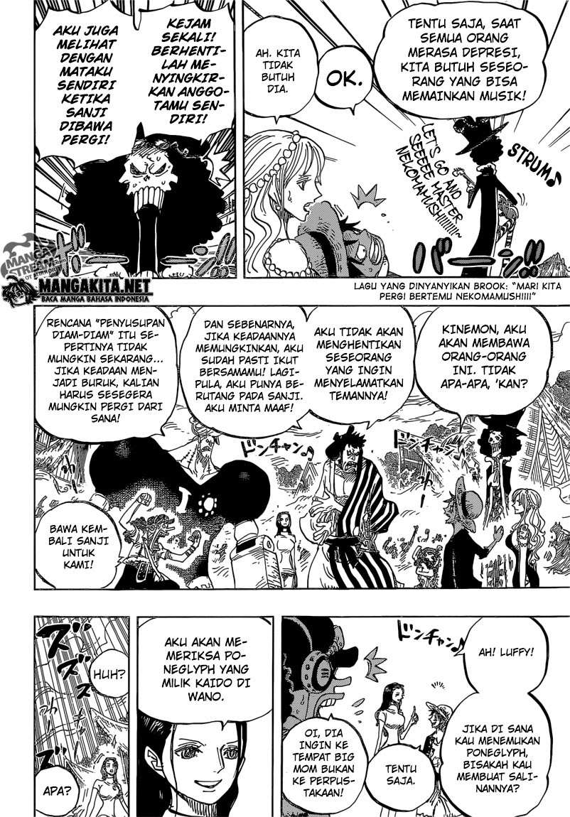 One Piece Chapter 820 Anjing Dan Kucing Yang Memiliki Sejarah - 169