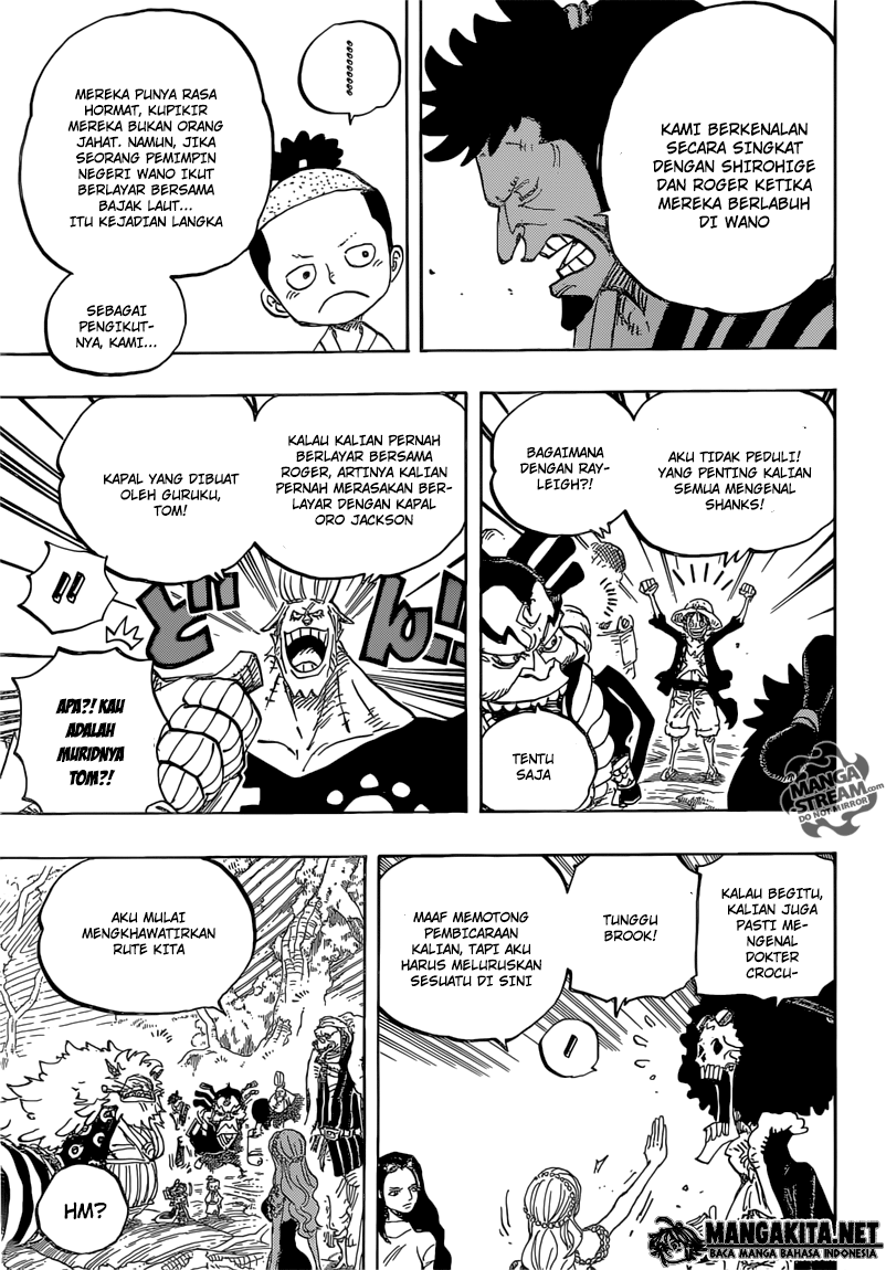 One Piece Chapter 820 Anjing Dan Kucing Yang Memiliki Sejarah - 147