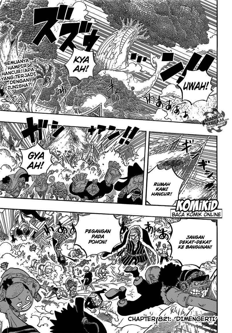 One Piece Chapter 821 Mengerti - 123