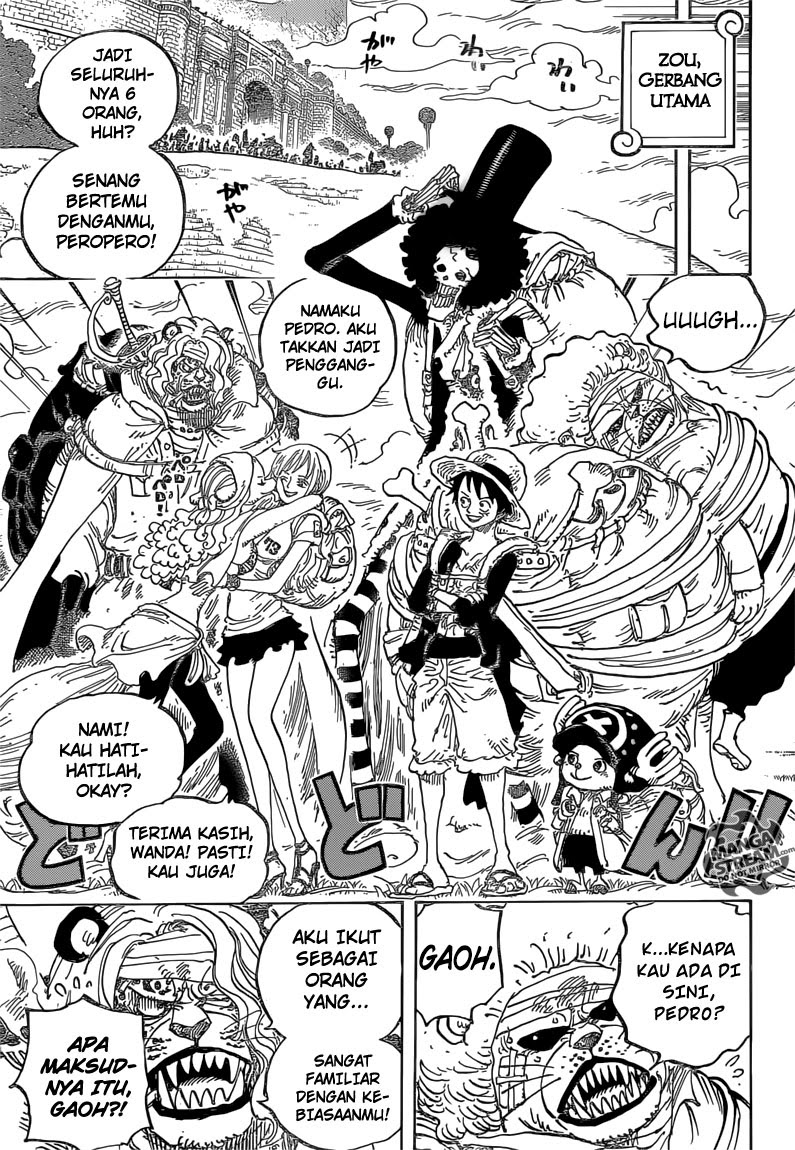 One Piece Chapter 822 Menuruni Gajah - 159
