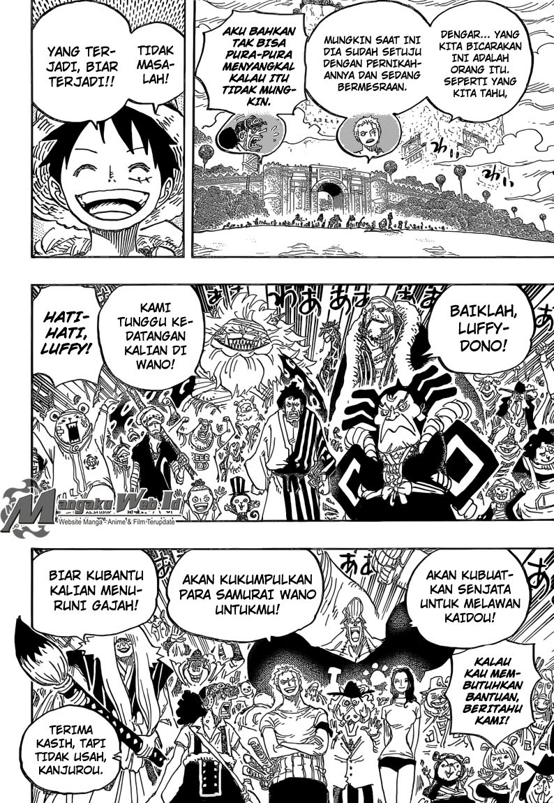 One Piece Chapter 822 Menuruni Gajah - 161