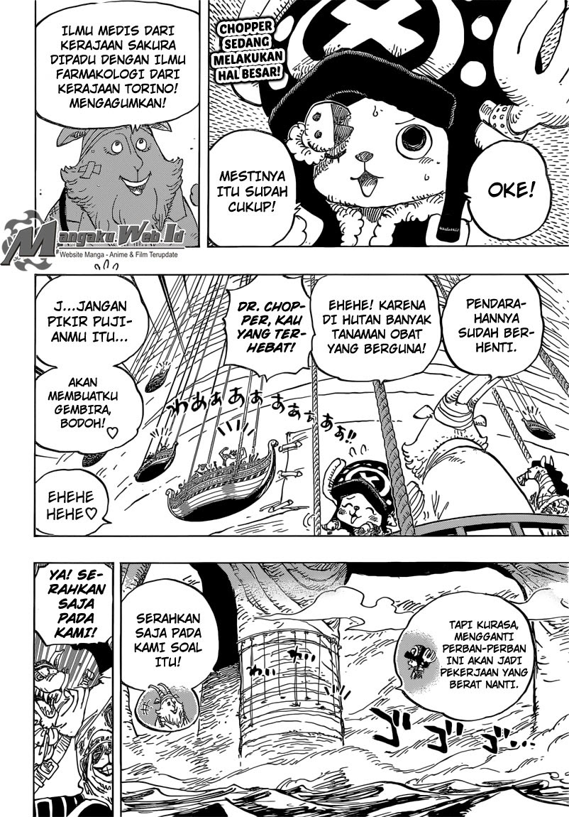 One Piece Chapter 822 Menuruni Gajah - 137