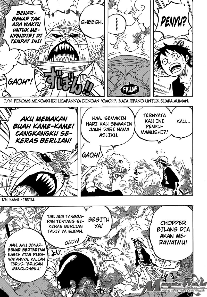 One Piece Chapter 822 Menuruni Gajah - 147