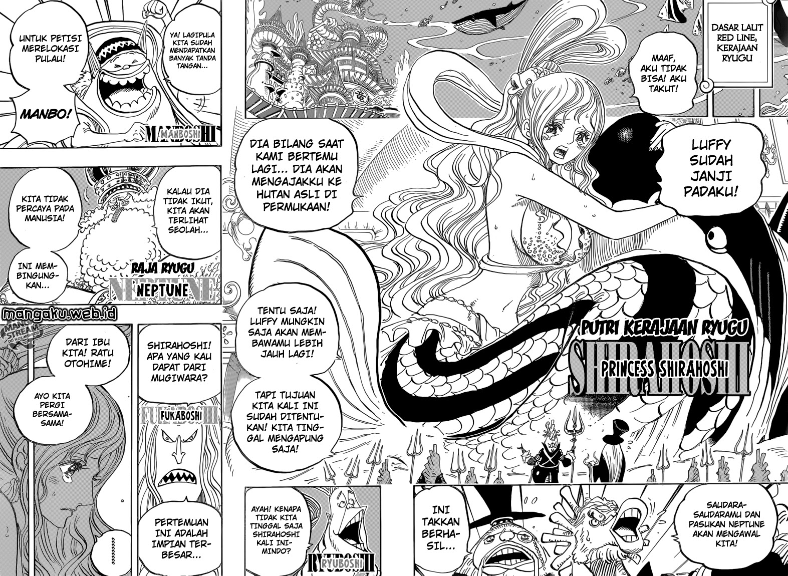 One Piece Chapter 823 Pergerakan Dunia - 147