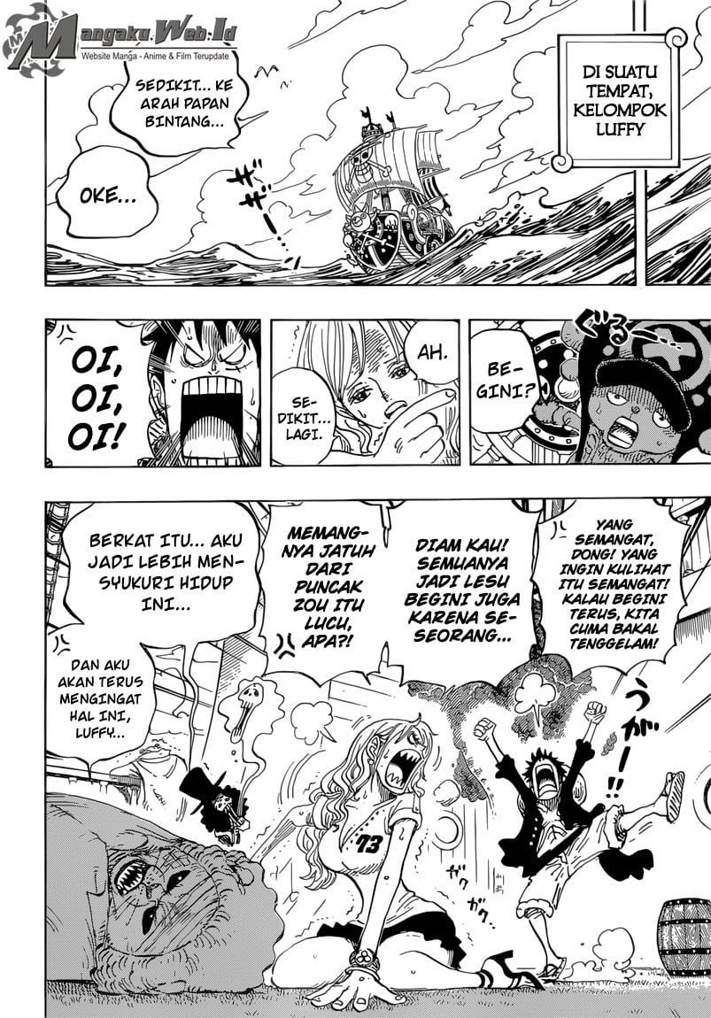 One Piece Chapter 823 Pergerakan Dunia - 149