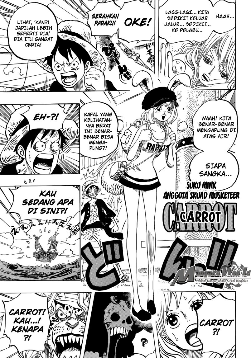 One Piece Chapter 823 Pergerakan Dunia - 151