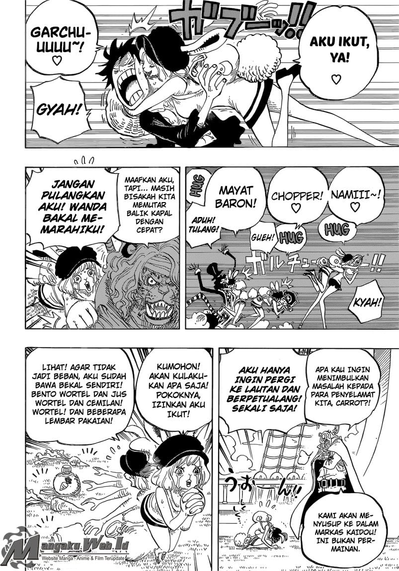 One Piece Chapter 823 Pergerakan Dunia - 153