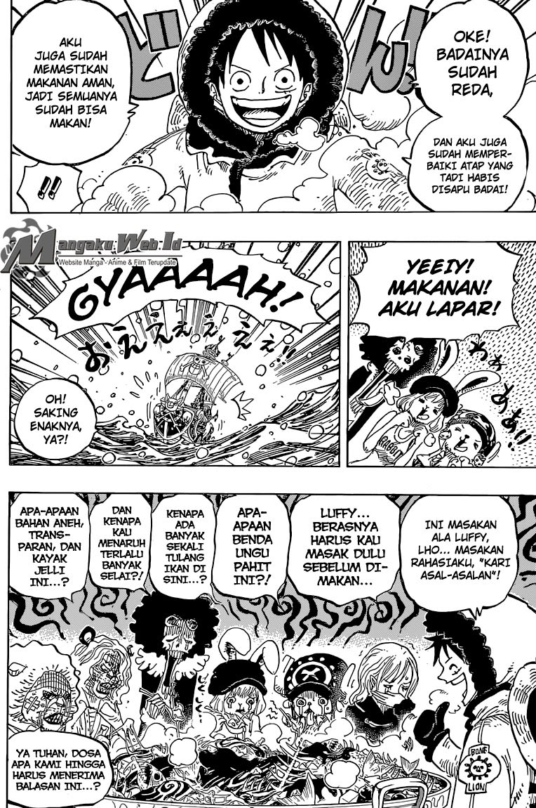 One Piece Chapter 824 Permainan Bajak Laut Kecil - 161