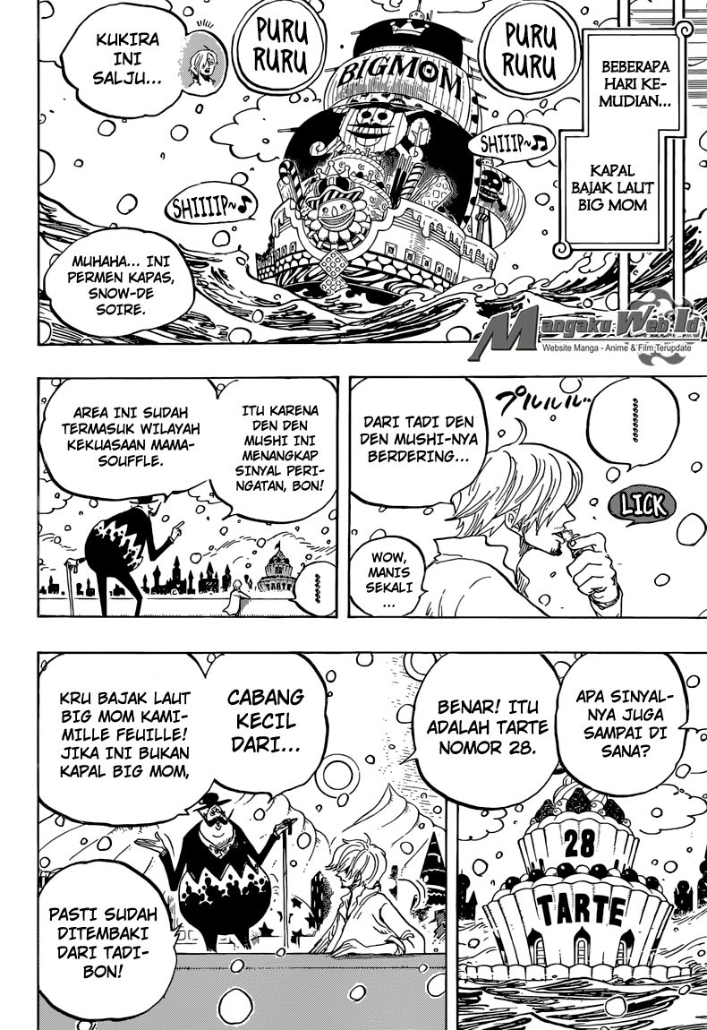 One Piece Chapter 824 Permainan Bajak Laut Kecil - 165