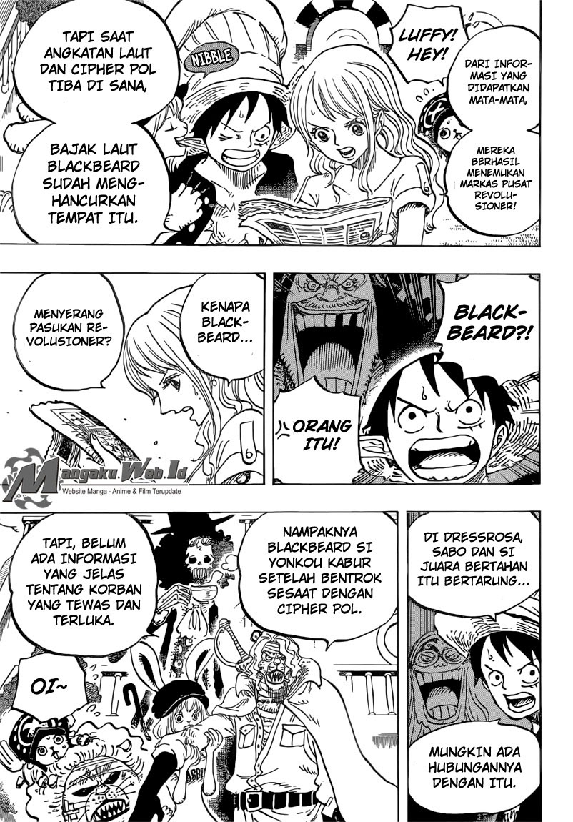 One Piece Chapter 824 Permainan Bajak Laut Kecil - 145