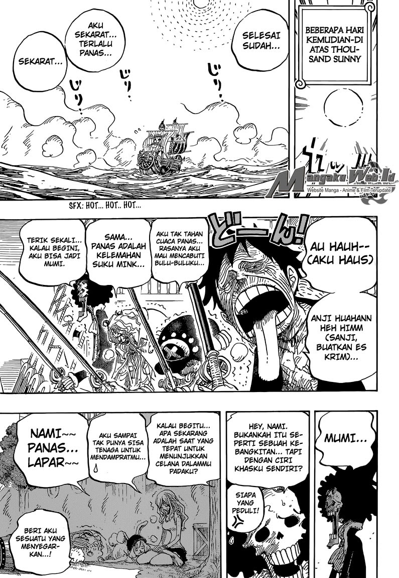 One Piece Chapter 825 Kolom Komik We Times - 123