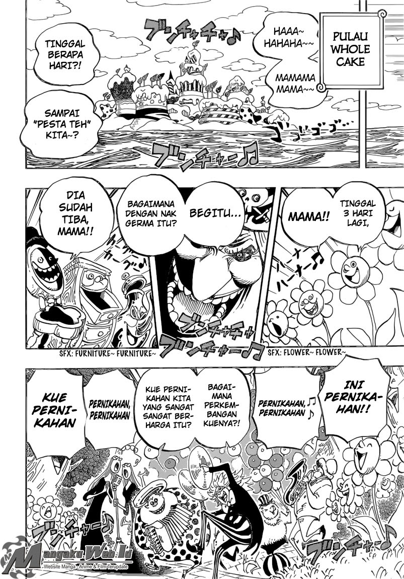 One Piece Chapter 827 Totland - 155