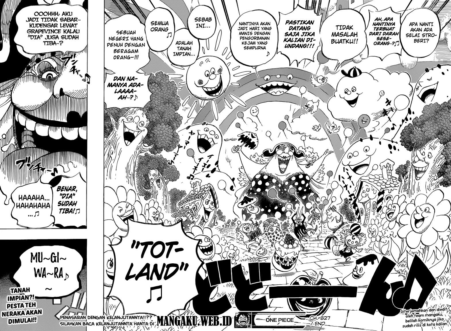 One Piece Chapter 827 Totland - 159