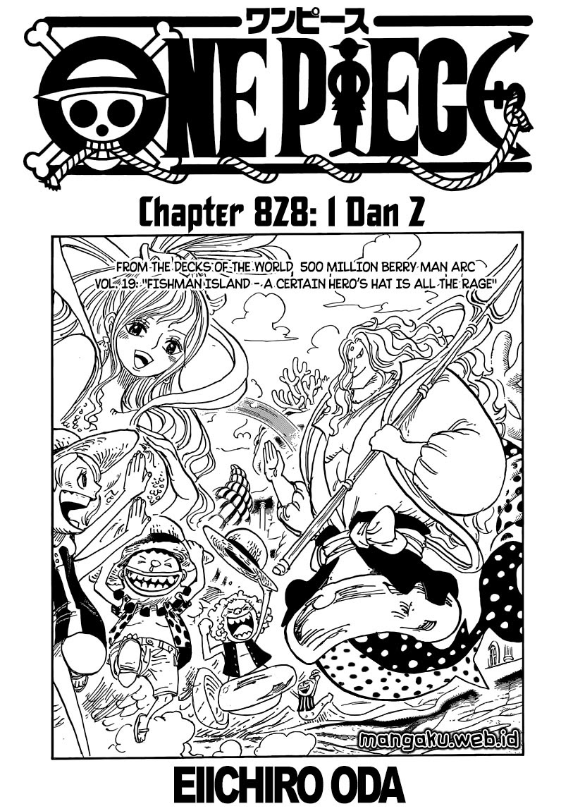 One Piece Chapter 828 – Satu Dan Dua - 105