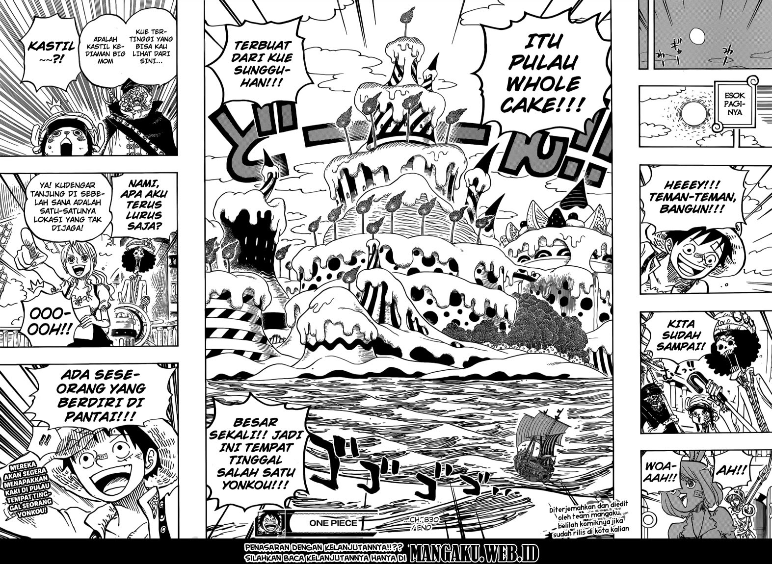 One Piece Chapter 830 – Bertaruh Padanya - 135