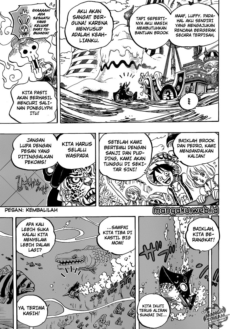 One Piece Chapter 831 – Petualangan Di Hutan Misterius - 115