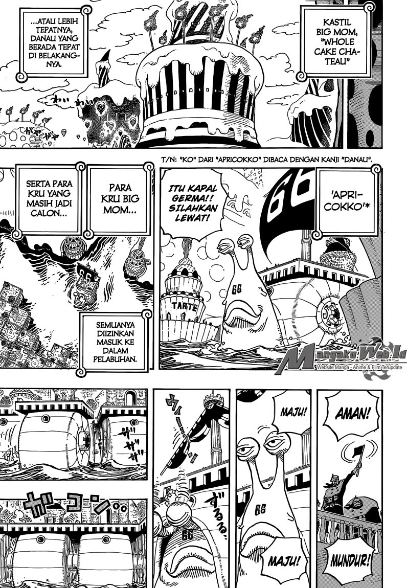 One Piece Chapter 832 – Kerajaan Germa - 133
