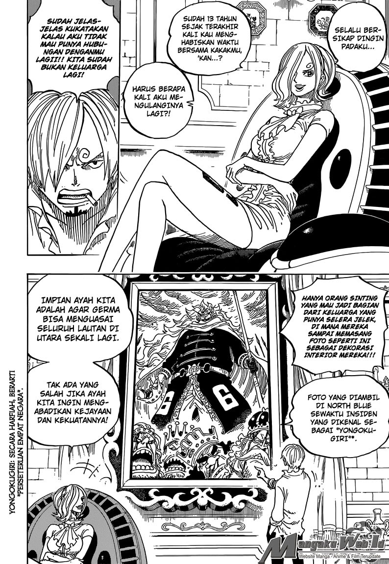 One Piece Chapter 832 – Kerajaan Germa - 137