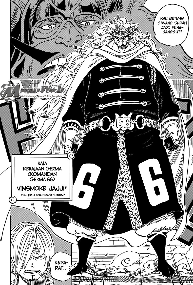 One Piece Chapter 832 – Kerajaan Germa - 141