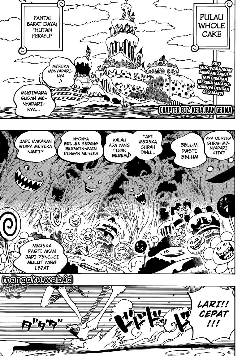 One Piece Chapter 832 – Kerajaan Germa - 113
