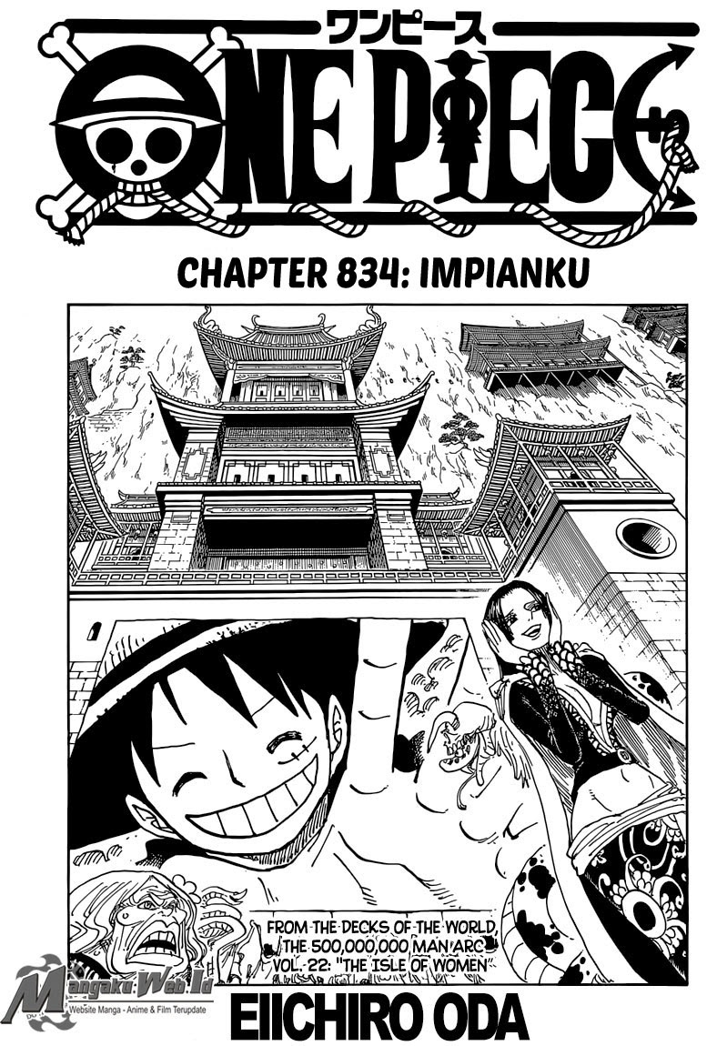 One Piece Chapter 834 – Impianku - 111