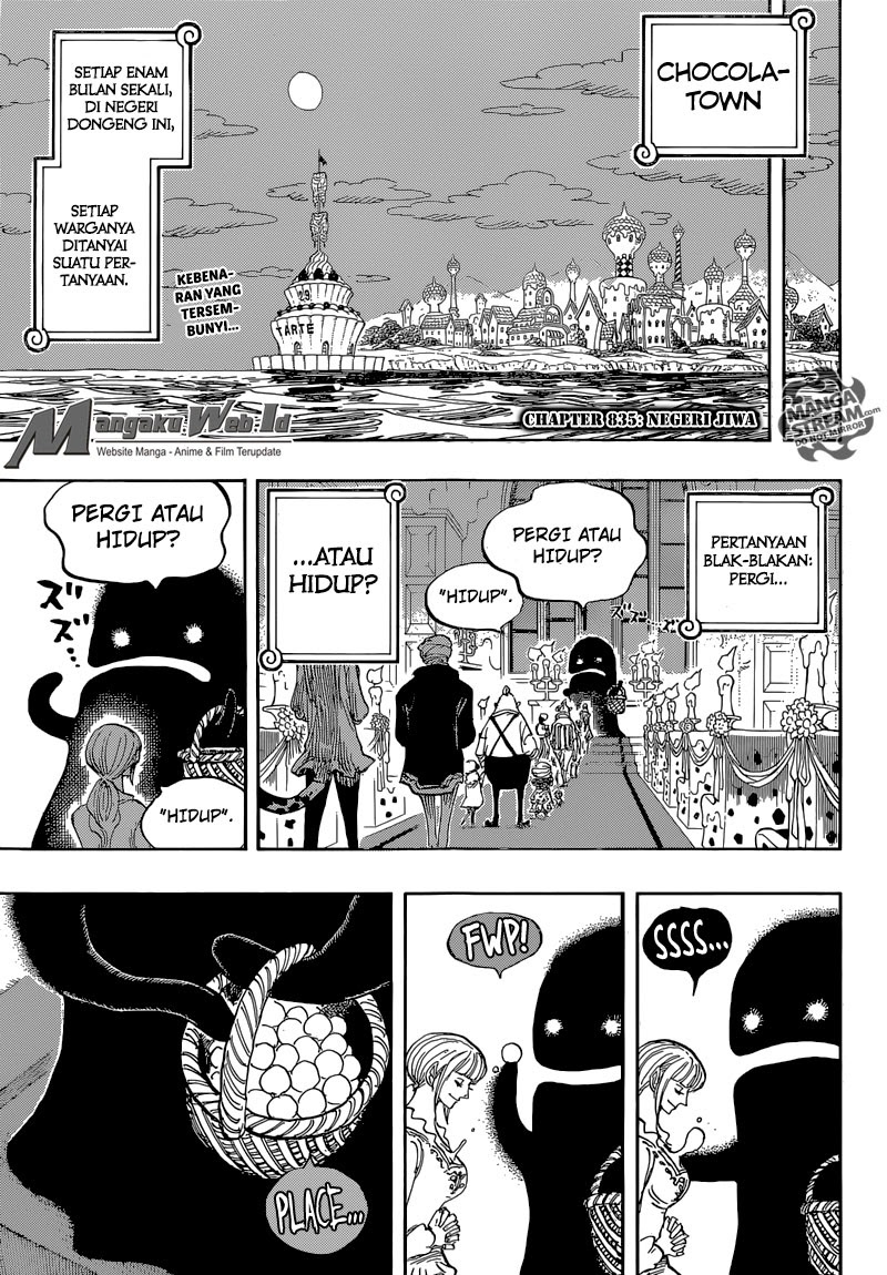 One Piece Chapter 835 – Negeri Jiwa - 113