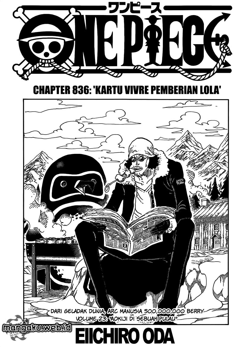 One Piece Chapter 836 – Kartu Vivre Pemberian Lola - 93