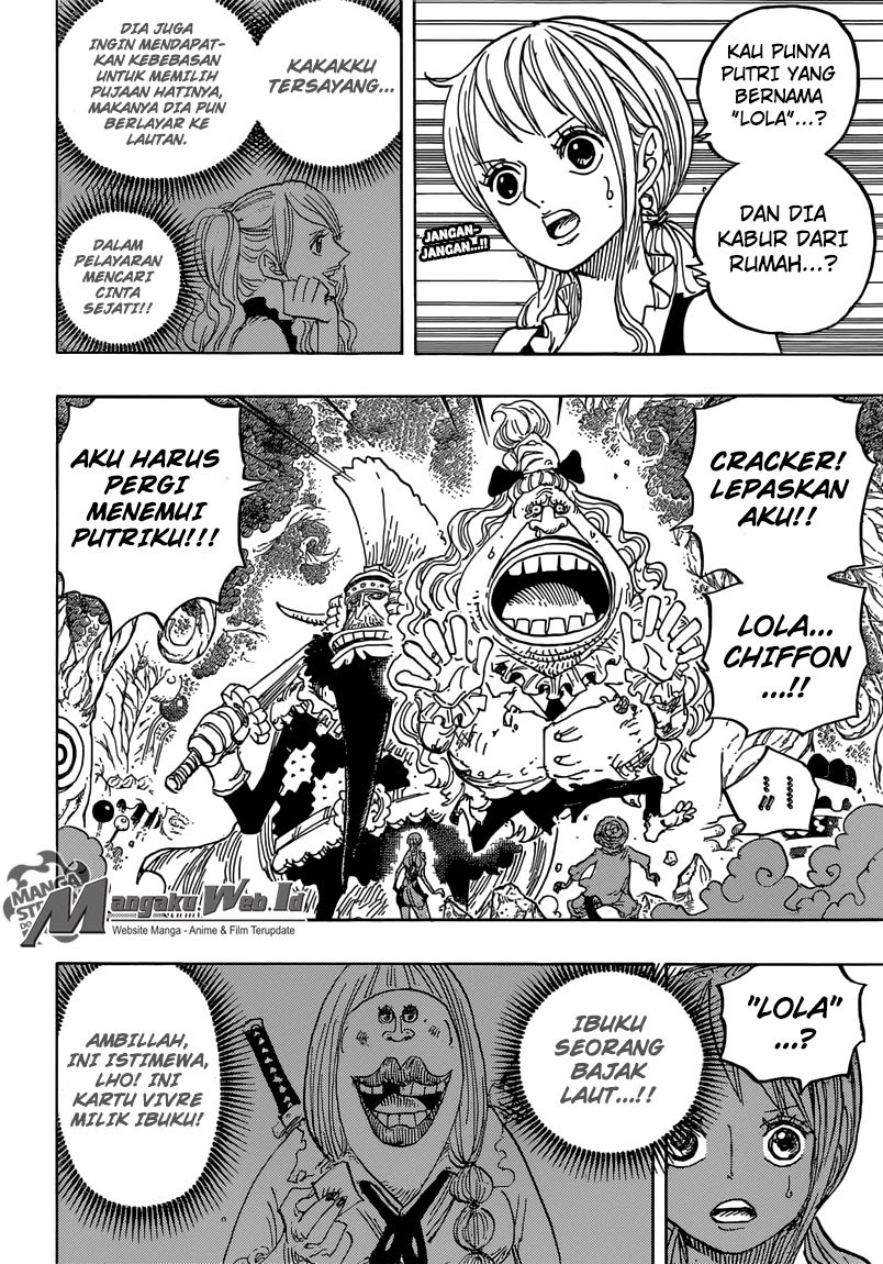 One Piece Chapter 836 – Kartu Vivre Pemberian Lola - 95