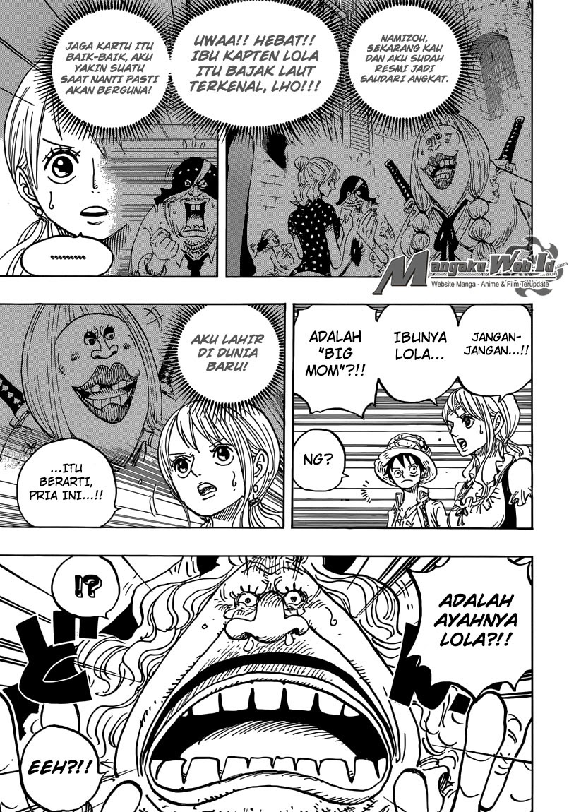 One Piece Chapter 836 – Kartu Vivre Pemberian Lola - 97
