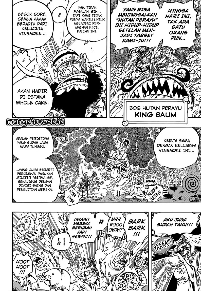 One Piece Chapter 836 – Kartu Vivre Pemberian Lola - 107
