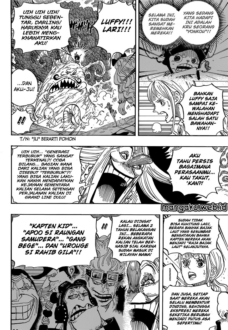 One Piece Chapter 837 – Luffy Vs Komandan Cracker - 111