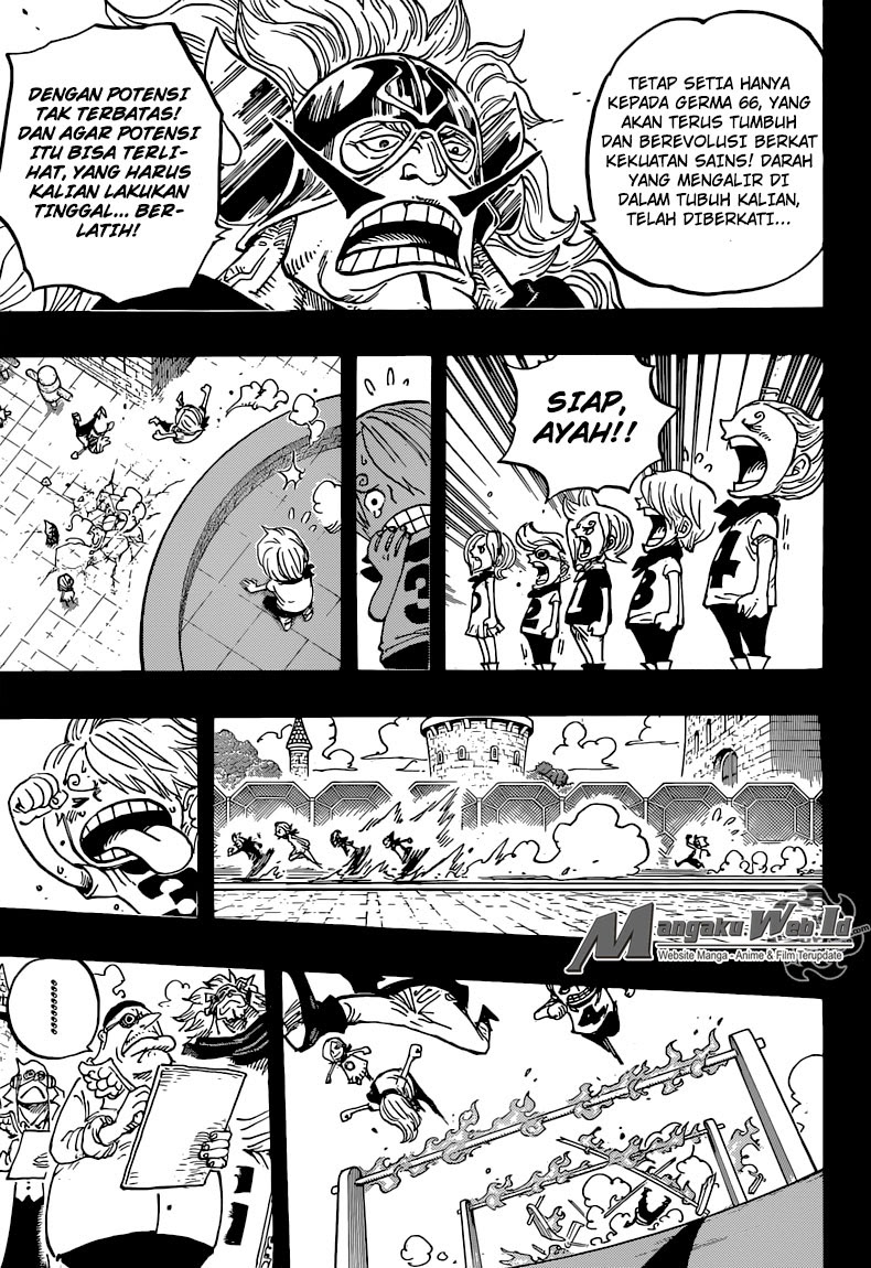 One Piece Chapter 840 – Topeng Besi - 131