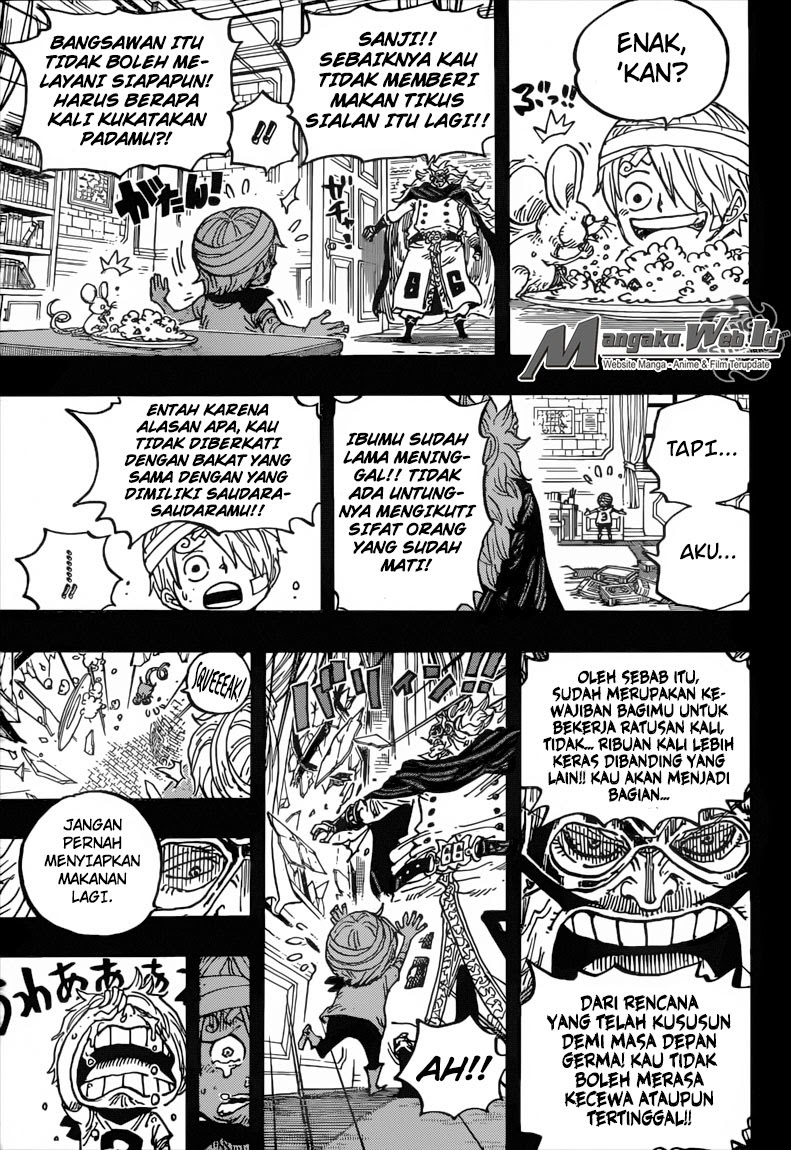 One Piece Chapter 840 – Topeng Besi - 139
