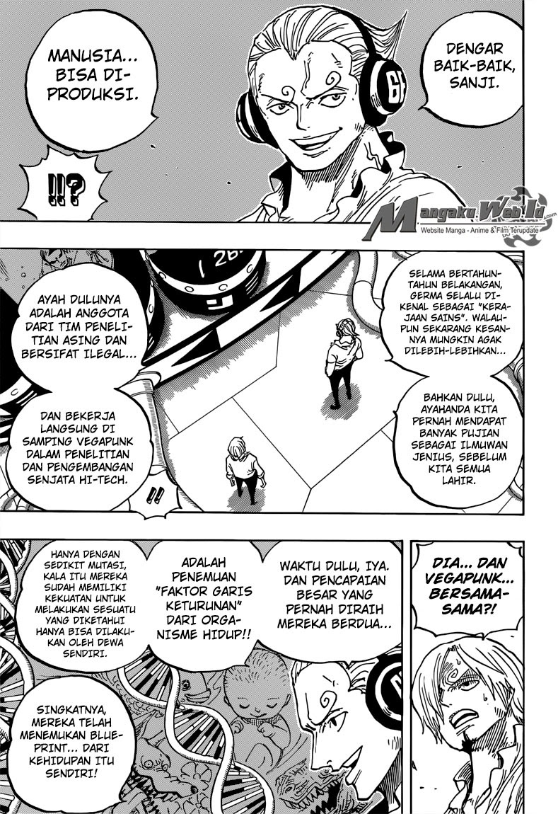 One Piece Chapter 840 – Topeng Besi - 115