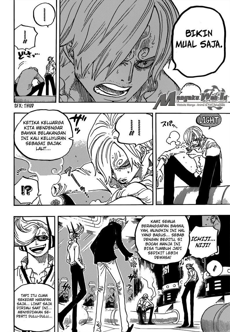 One Piece Chapter 840 – Topeng Besi - 121