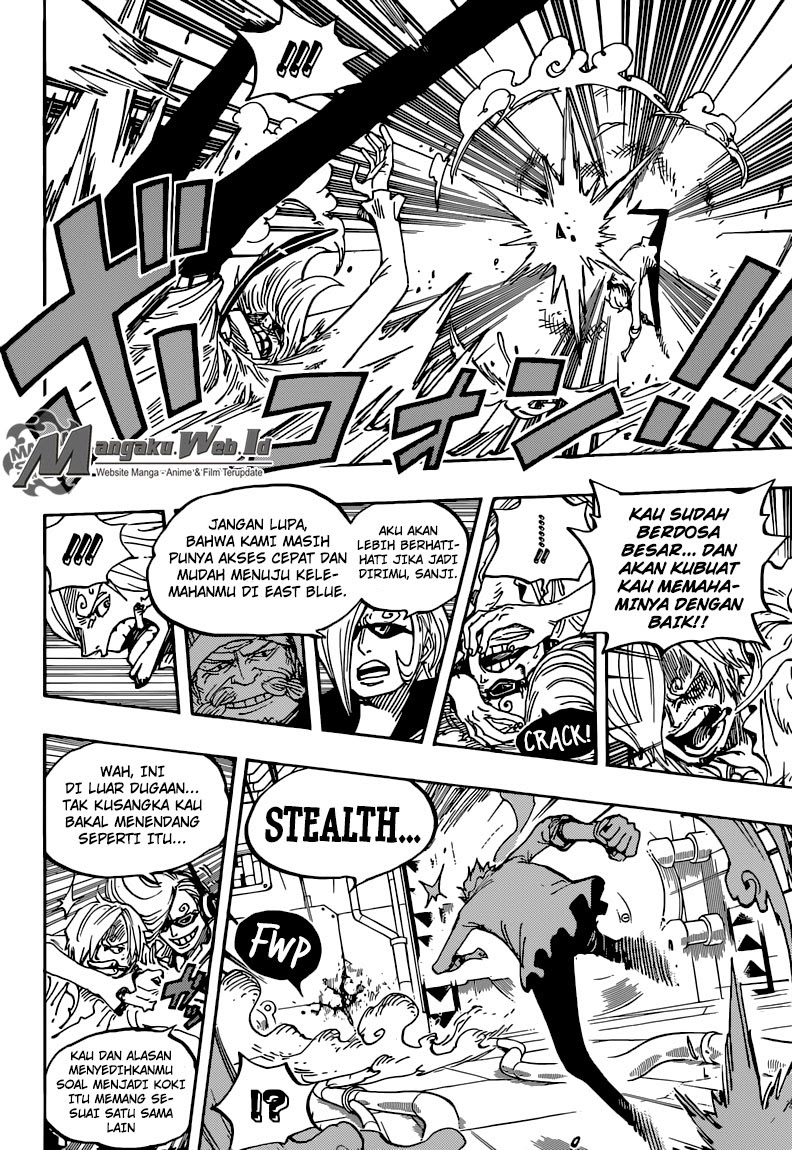 One Piece Chapter 840 – Topeng Besi - 125
