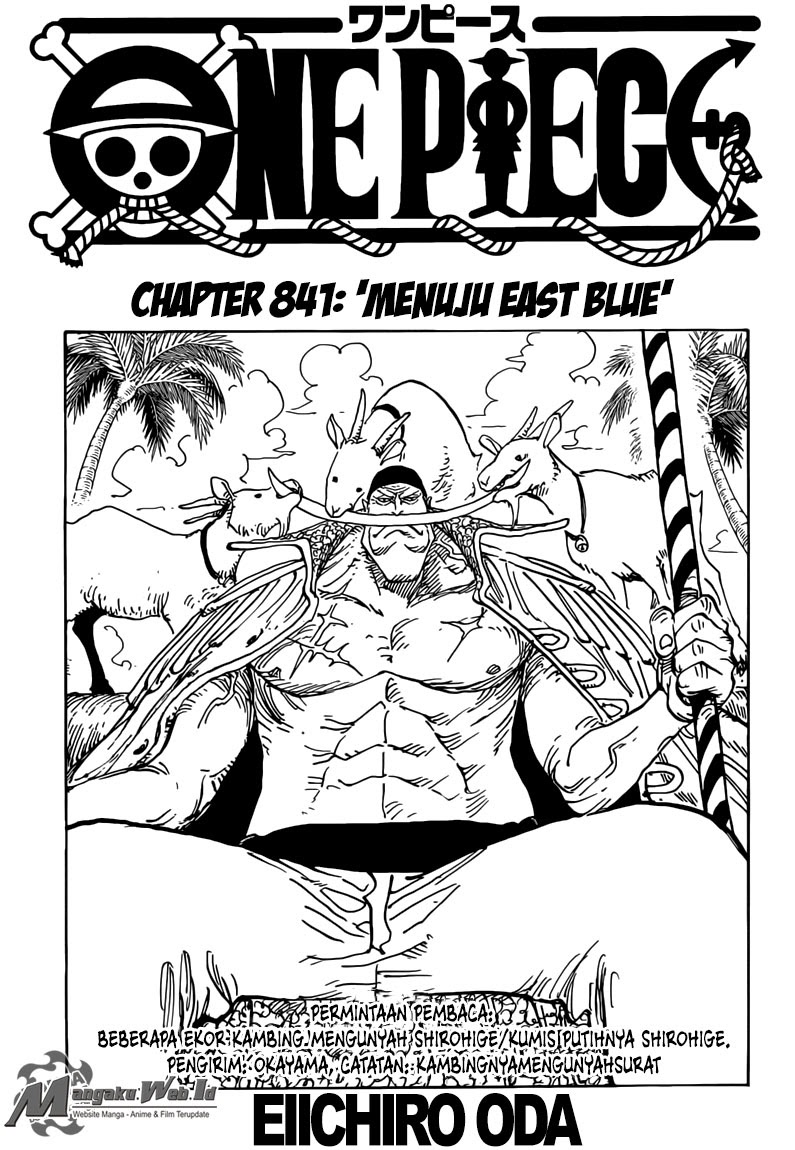 One Piece Chapter 841 – Menuju East Blue - 105