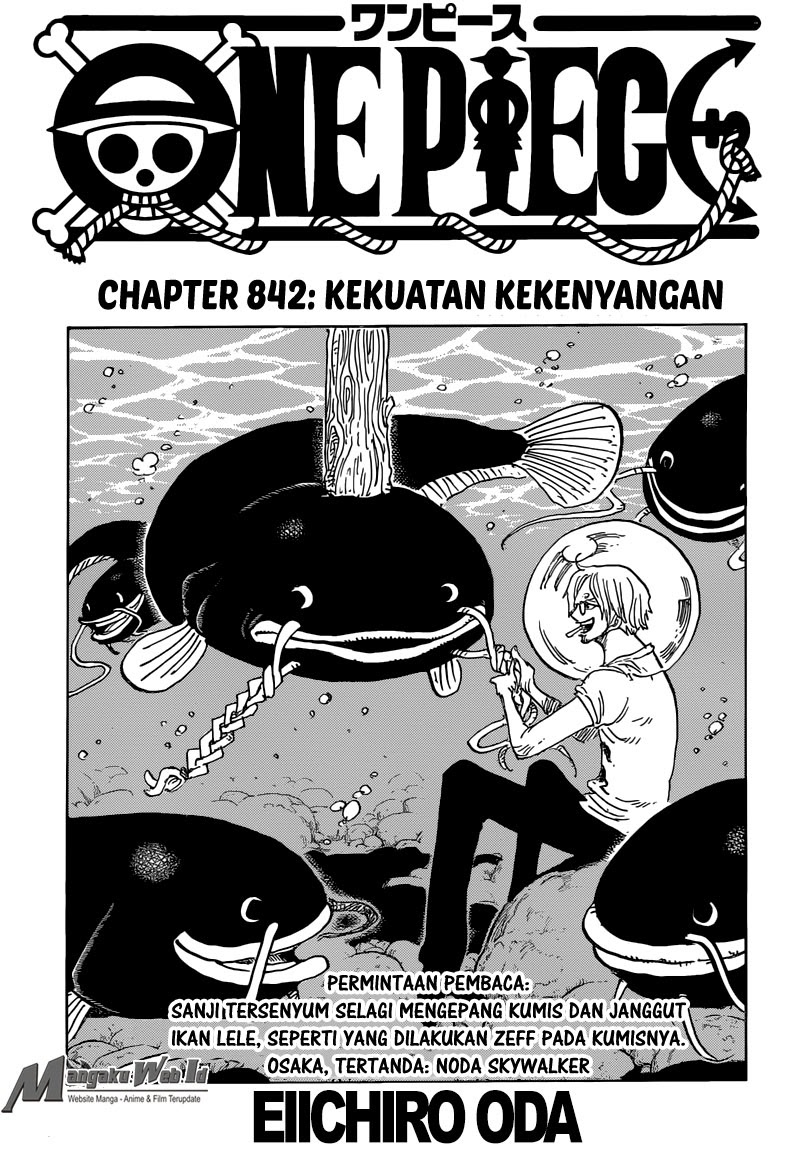 One Piece Chapter 842 – Kekuatan Kekenyangan - 87