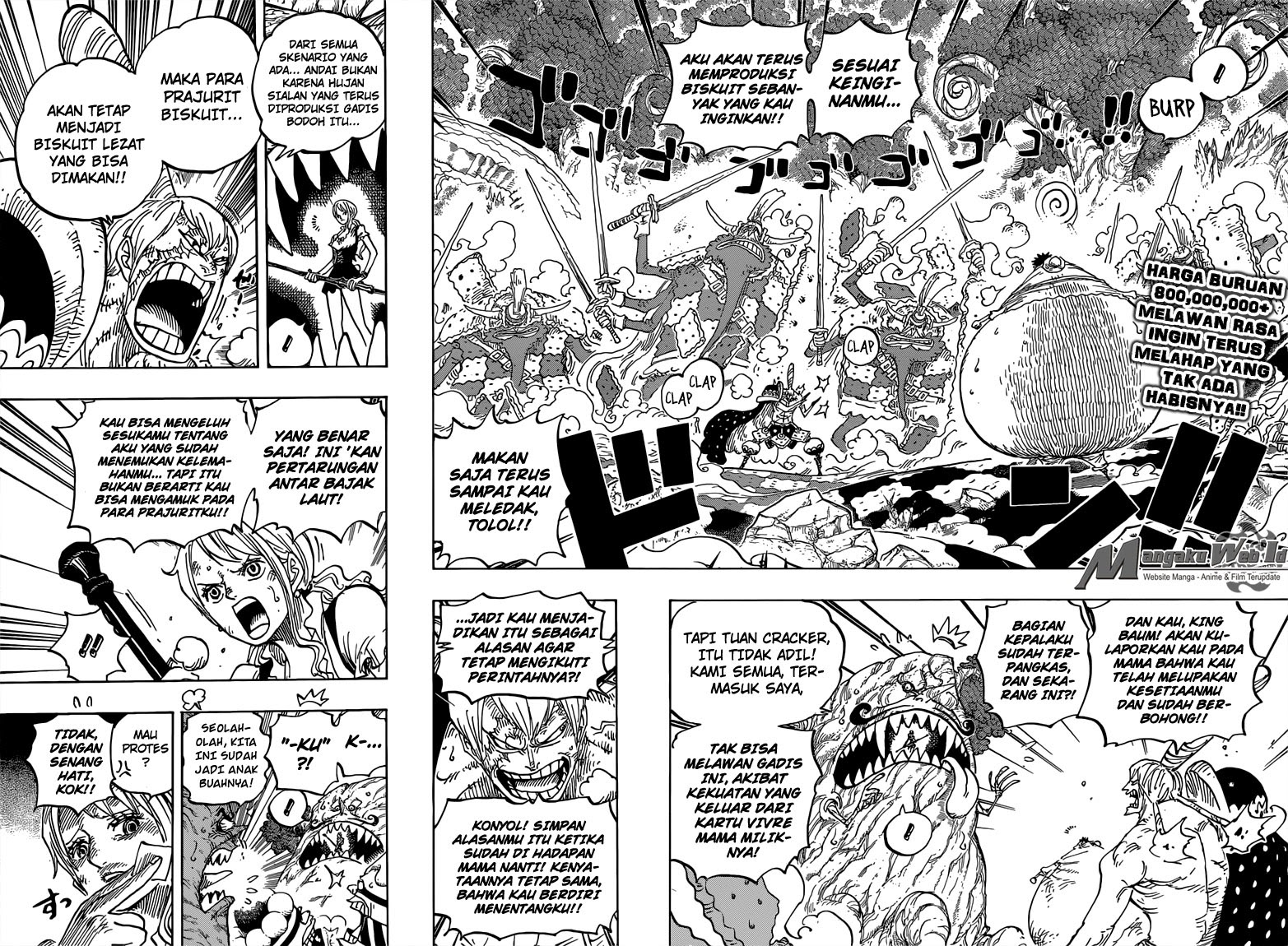 One Piece Chapter 842 – Kekuatan Kekenyangan - 89