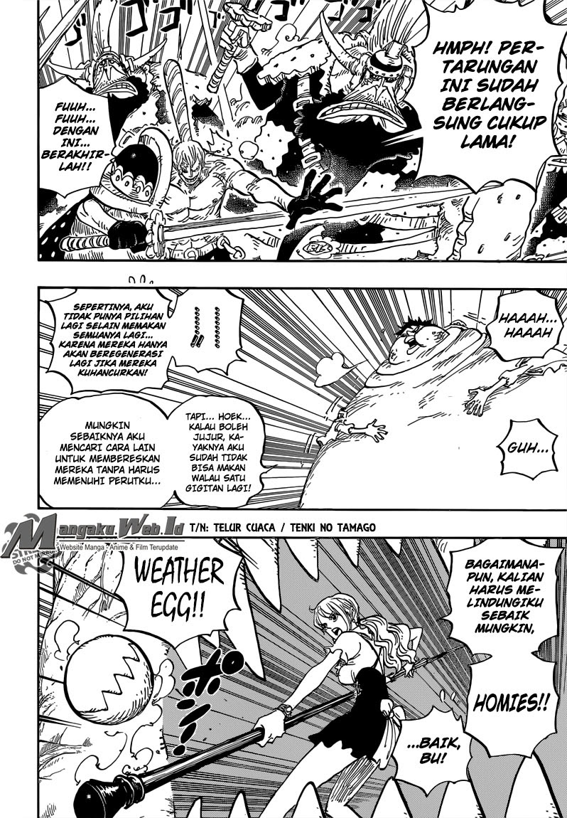 One Piece Chapter 842 – Kekuatan Kekenyangan - 91