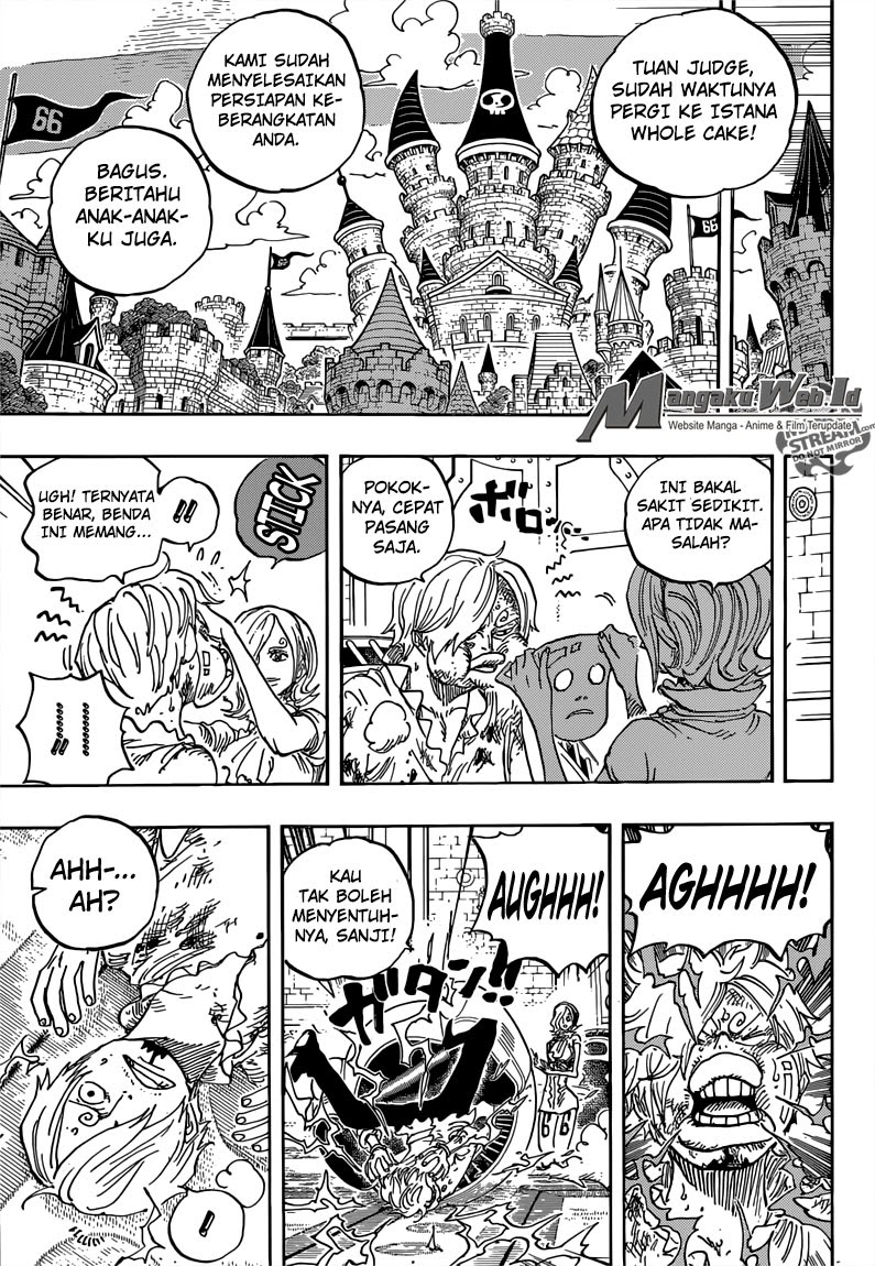One Piece Chapter 842 – Kekuatan Kekenyangan - 97