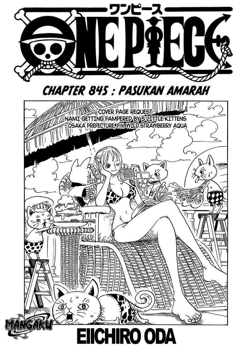 One Piece Chapter 845 – Pasukan Amarah - 105