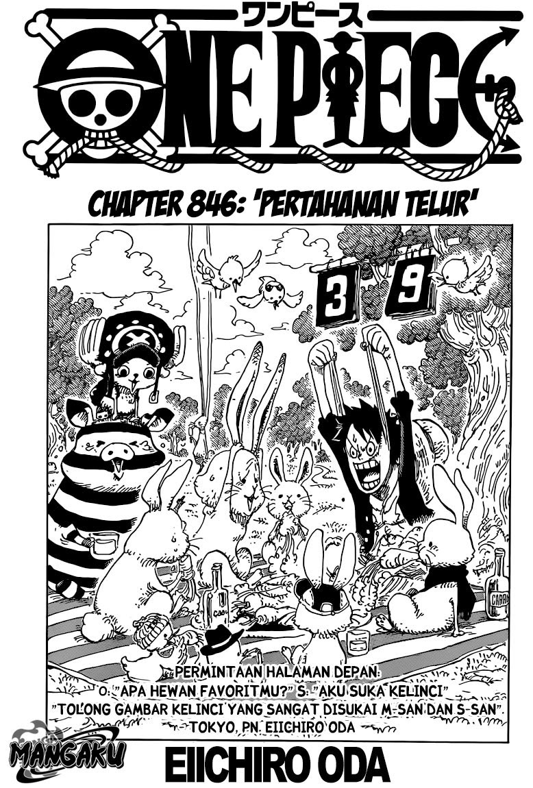 One Piece Chapter 846 – Pertahanan Telur - 105
